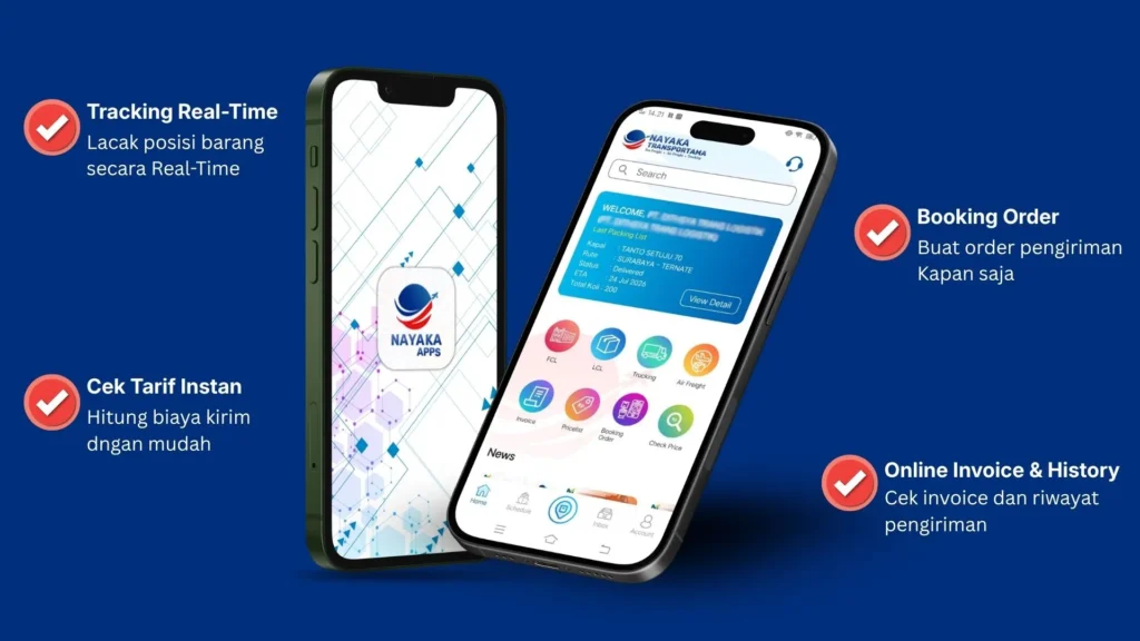 Nayaka Apps, Kelola pengiriman dalam genggaman.